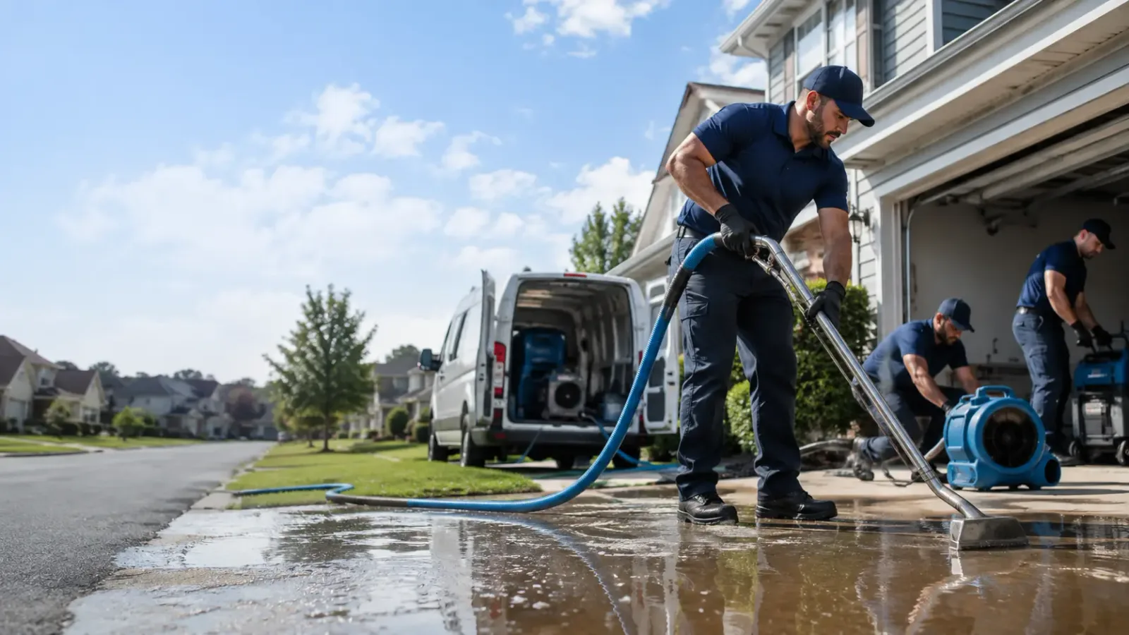 Flood Damage Restoration in Nora, IL